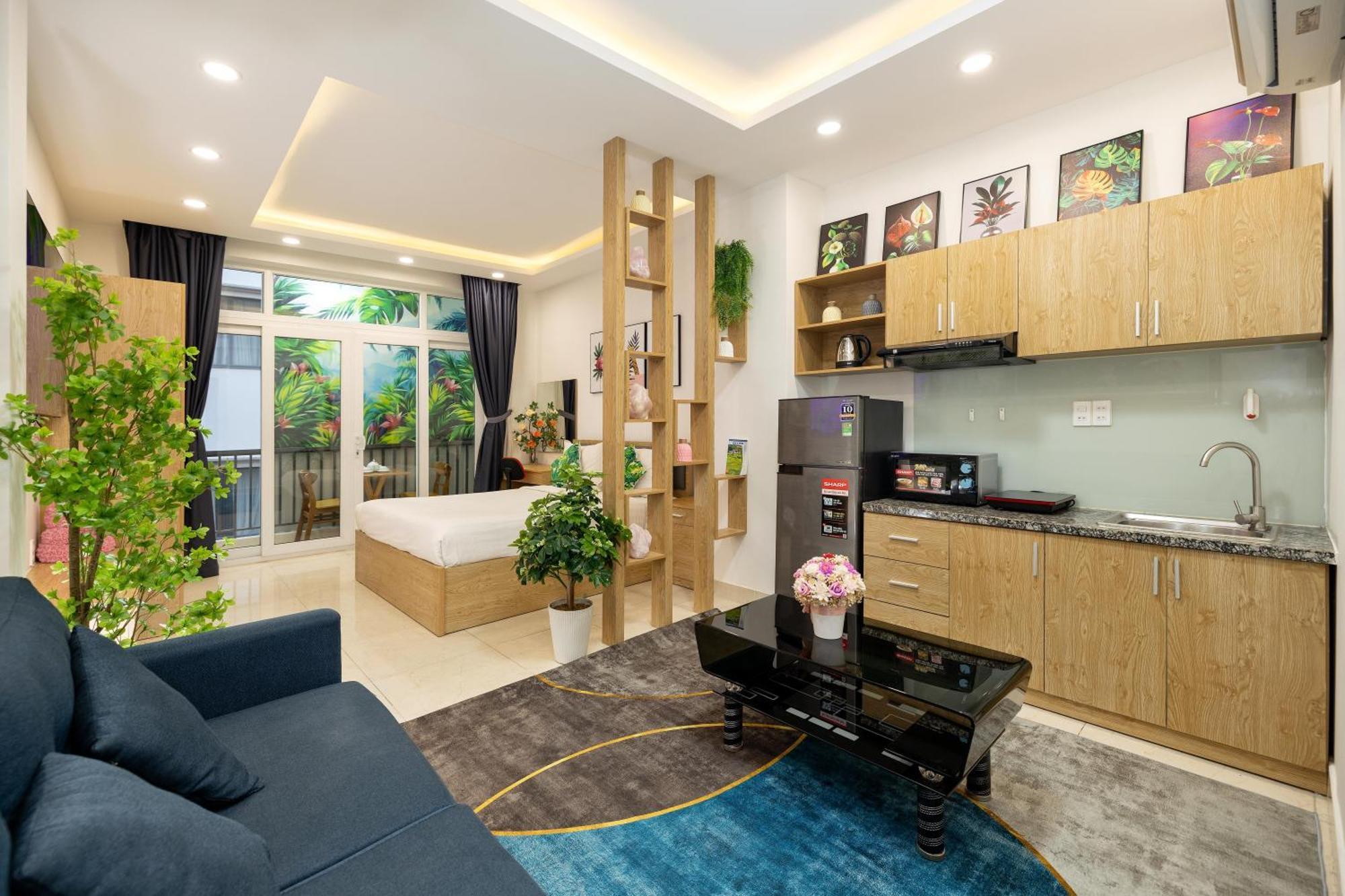Ruby Studio Apartment Ho Şi Min Dış mekan fotoğraf
